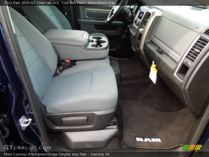 Front Seat of 2013 1500 SLT Crew Cab 4x4