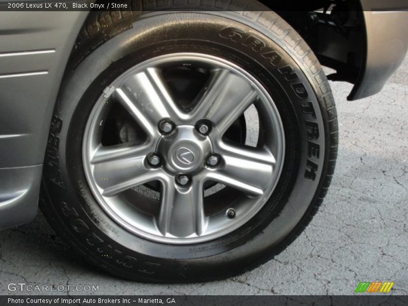 Black Onyx / Stone 2006 Lexus LX 470