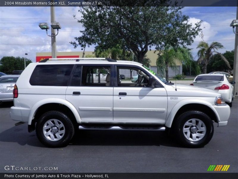 Summit White / Tan 2004 Mitsubishi Montero Sport XLS