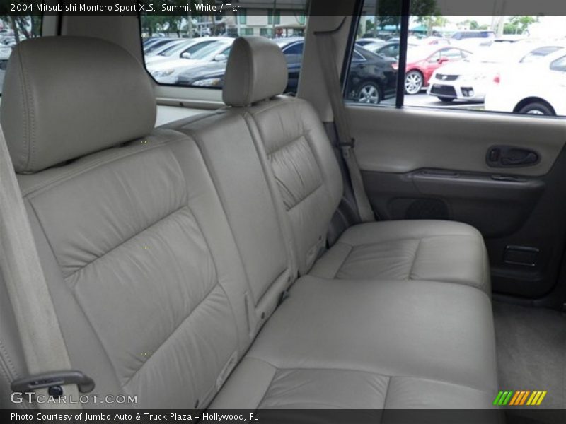 Summit White / Tan 2004 Mitsubishi Montero Sport XLS