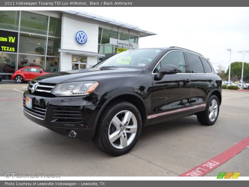 Black / Black Anthracite 2011 Volkswagen Touareg TDI Lux 4XMotion