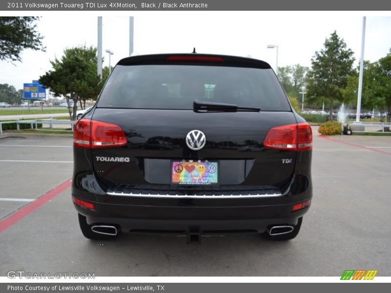 Black / Black Anthracite 2011 Volkswagen Touareg TDI Lux 4XMotion
