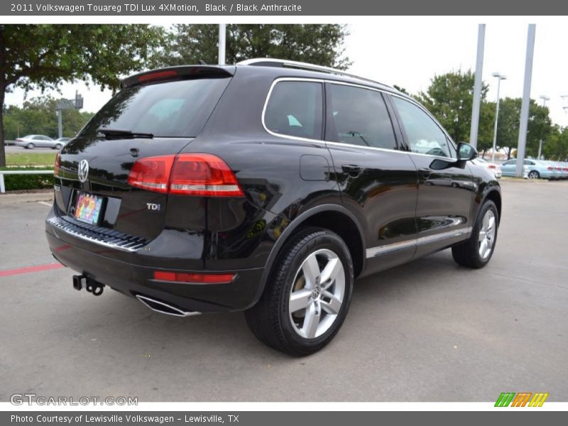 Black / Black Anthracite 2011 Volkswagen Touareg TDI Lux 4XMotion