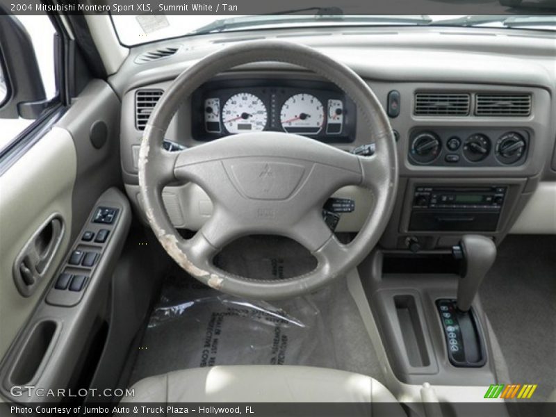 Summit White / Tan 2004 Mitsubishi Montero Sport XLS