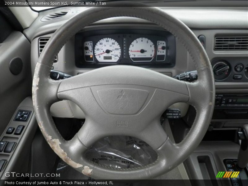 Summit White / Tan 2004 Mitsubishi Montero Sport XLS