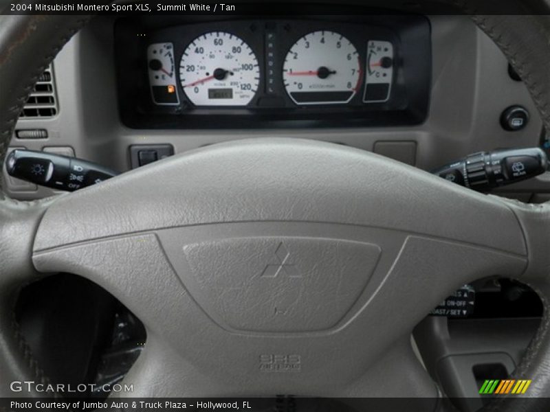Summit White / Tan 2004 Mitsubishi Montero Sport XLS