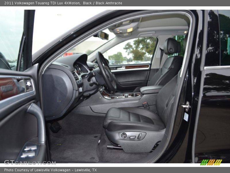 Black / Black Anthracite 2011 Volkswagen Touareg TDI Lux 4XMotion