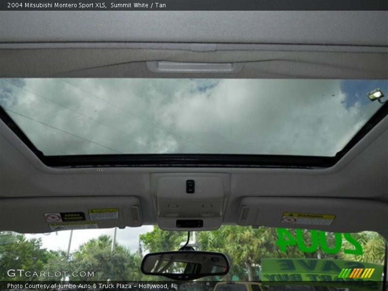 Summit White / Tan 2004 Mitsubishi Montero Sport XLS