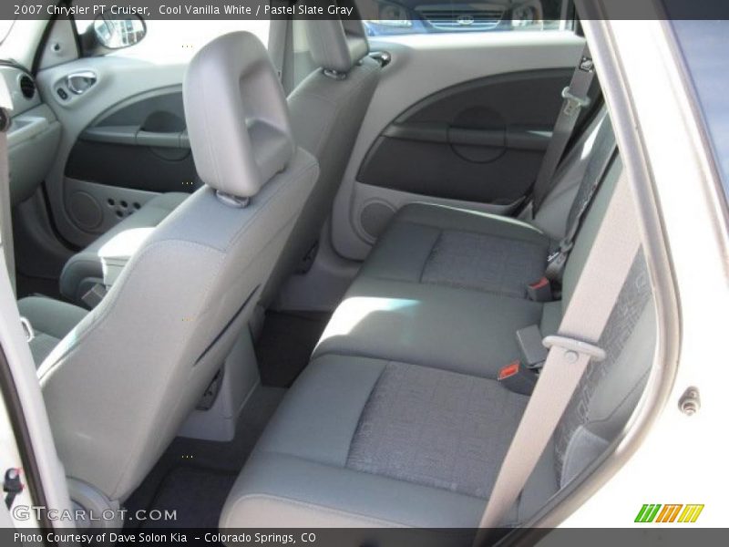 Cool Vanilla White / Pastel Slate Gray 2007 Chrysler PT Cruiser