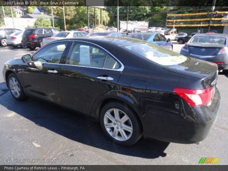 Black Onyx / Cashmere 2007 Lexus ES 350