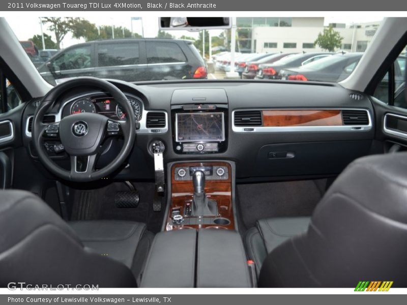 Black / Black Anthracite 2011 Volkswagen Touareg TDI Lux 4XMotion