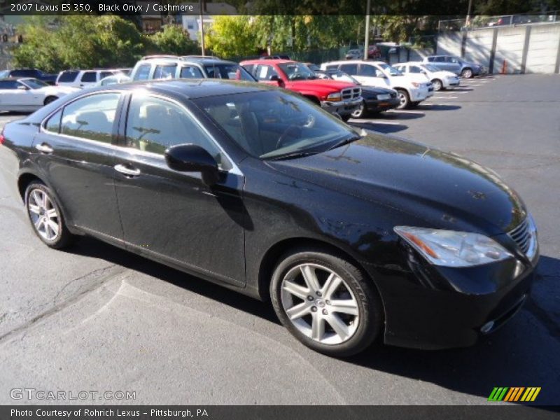 Black Onyx / Cashmere 2007 Lexus ES 350