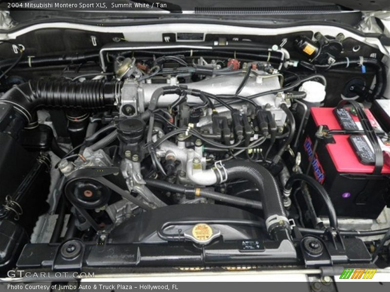 Summit White / Tan 2004 Mitsubishi Montero Sport XLS