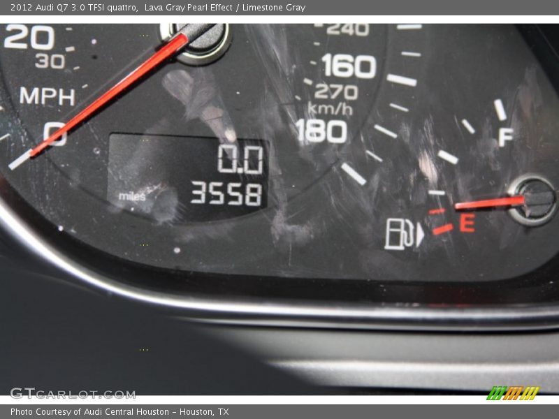 Lava Gray Pearl Effect / Limestone Gray 2012 Audi Q7 3.0 TFSI quattro