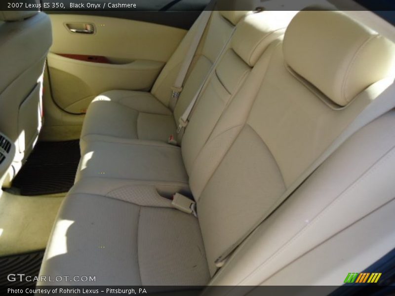 Black Onyx / Cashmere 2007 Lexus ES 350