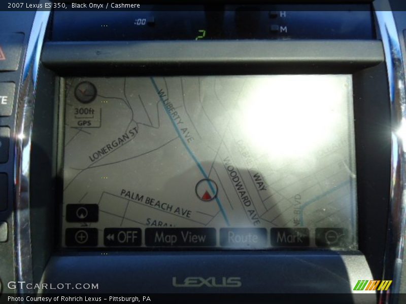 Black Onyx / Cashmere 2007 Lexus ES 350