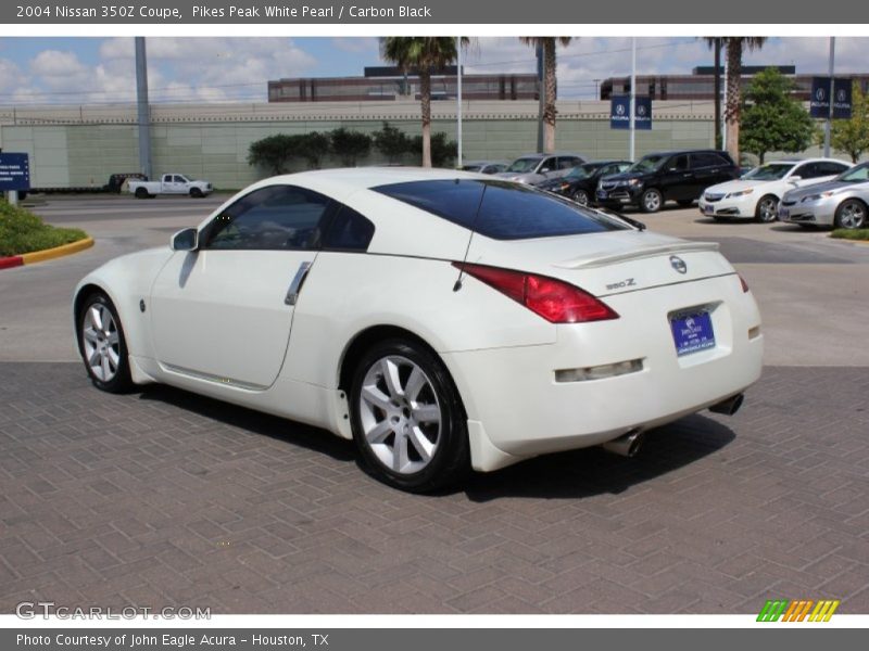 Pikes Peak White Pearl / Carbon Black 2004 Nissan 350Z Coupe
