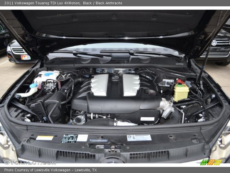 Black / Black Anthracite 2011 Volkswagen Touareg TDI Lux 4XMotion