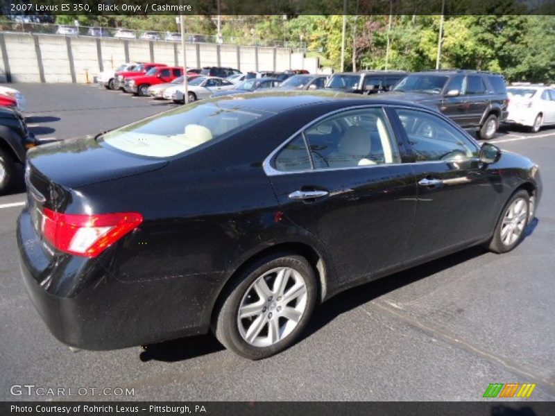 Black Onyx / Cashmere 2007 Lexus ES 350