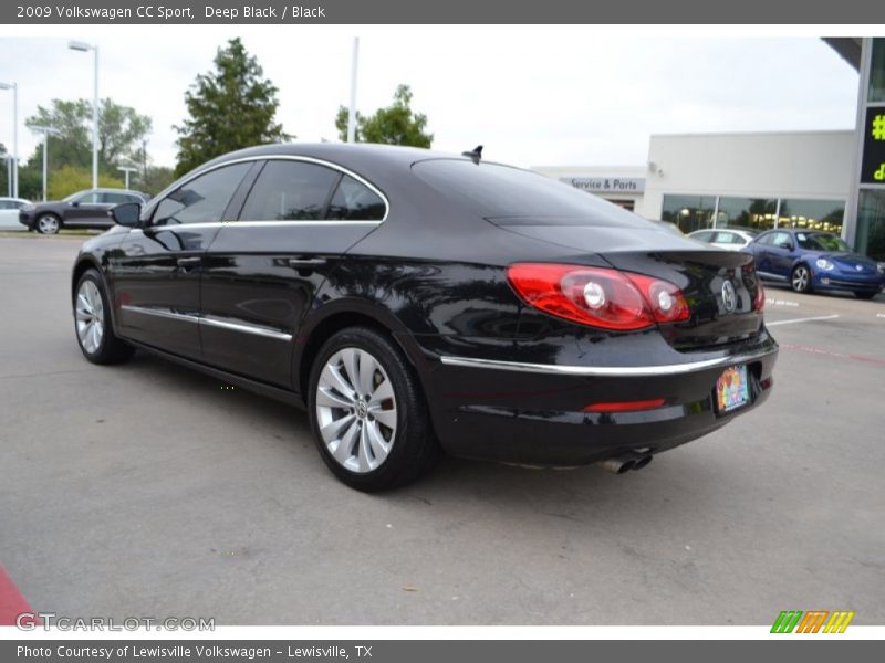 Deep Black / Black 2009 Volkswagen CC Sport