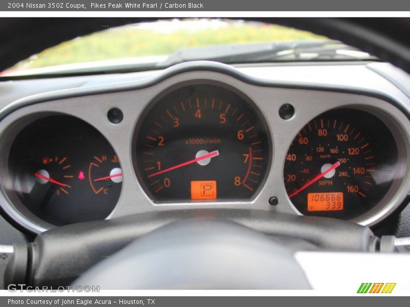 Pikes Peak White Pearl / Carbon Black 2004 Nissan 350Z Coupe