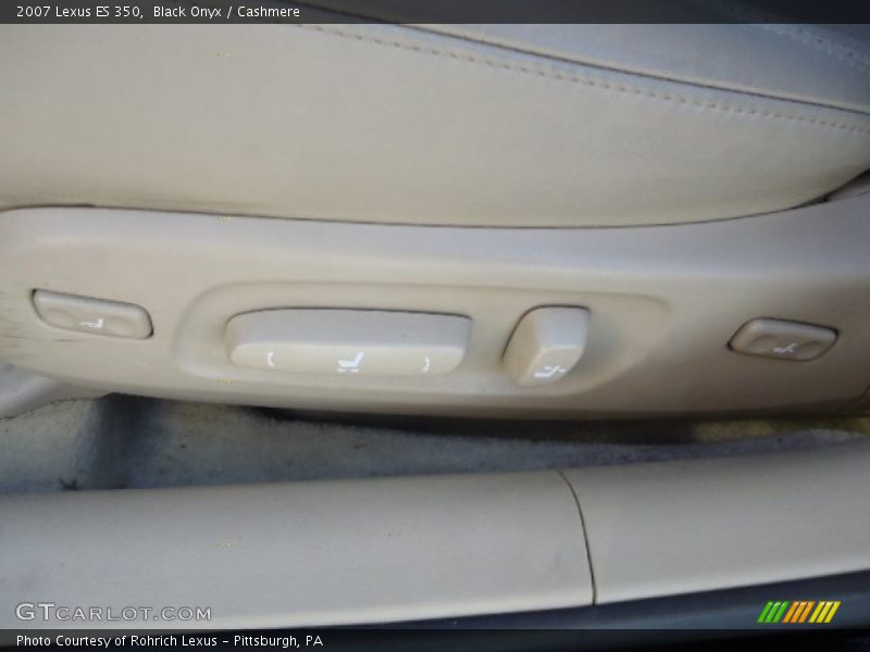 Black Onyx / Cashmere 2007 Lexus ES 350