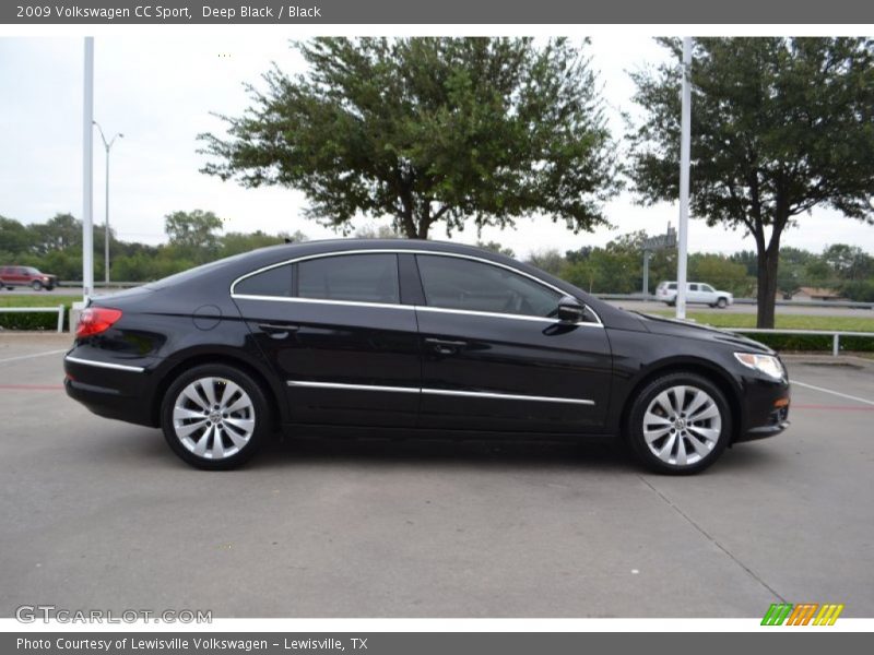 Deep Black / Black 2009 Volkswagen CC Sport