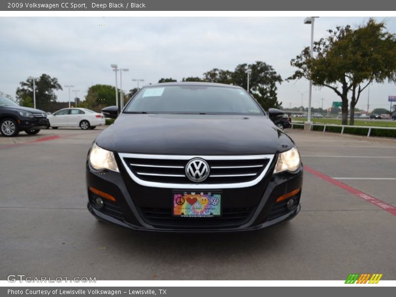 Deep Black / Black 2009 Volkswagen CC Sport
