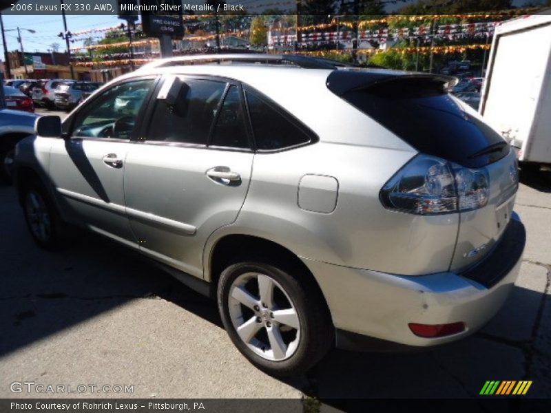 Millenium Silver Metallic / Black 2006 Lexus RX 330 AWD