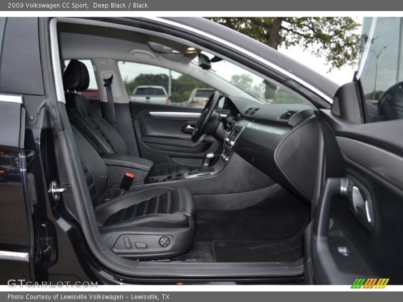 Deep Black / Black 2009 Volkswagen CC Sport