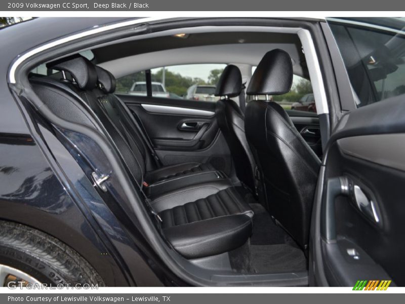 Deep Black / Black 2009 Volkswagen CC Sport