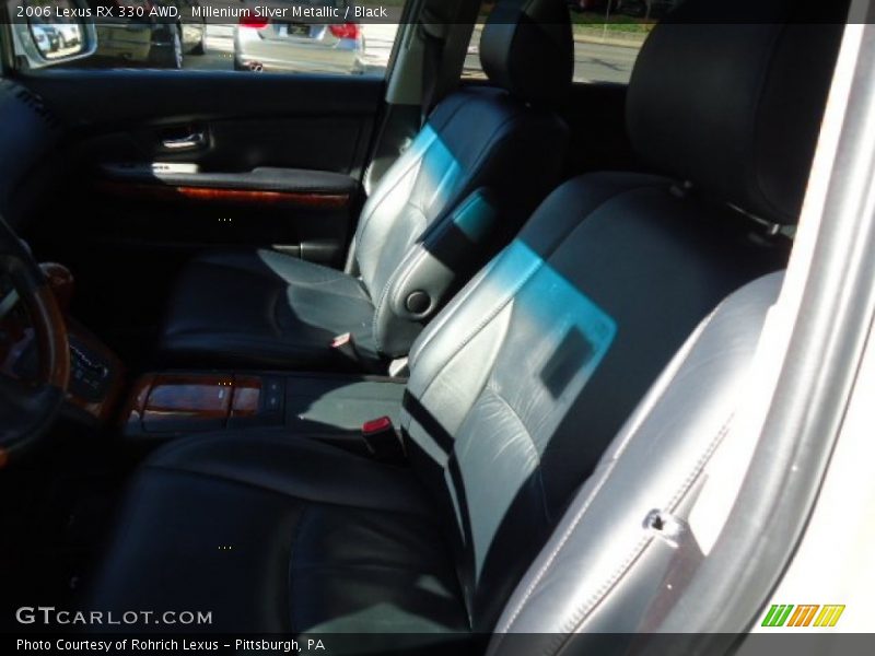 Millenium Silver Metallic / Black 2006 Lexus RX 330 AWD