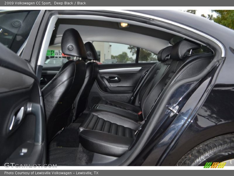 Deep Black / Black 2009 Volkswagen CC Sport
