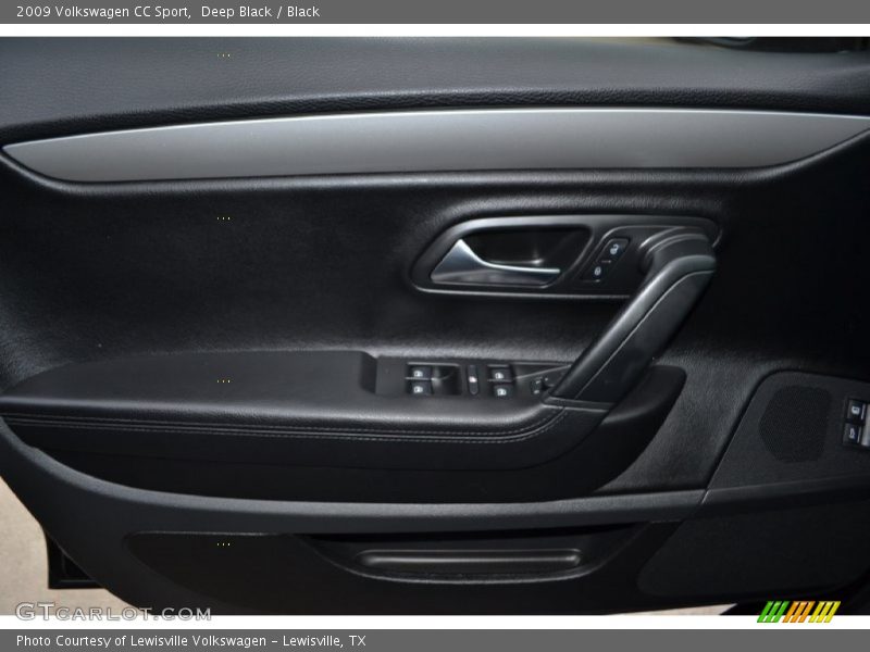 Deep Black / Black 2009 Volkswagen CC Sport