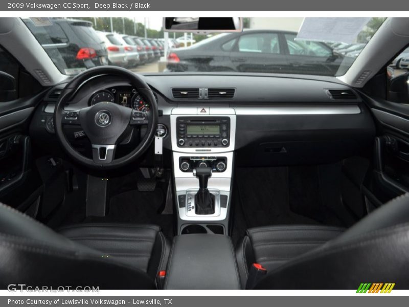 Deep Black / Black 2009 Volkswagen CC Sport