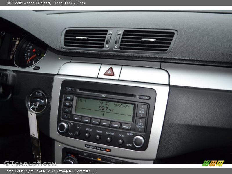 Deep Black / Black 2009 Volkswagen CC Sport