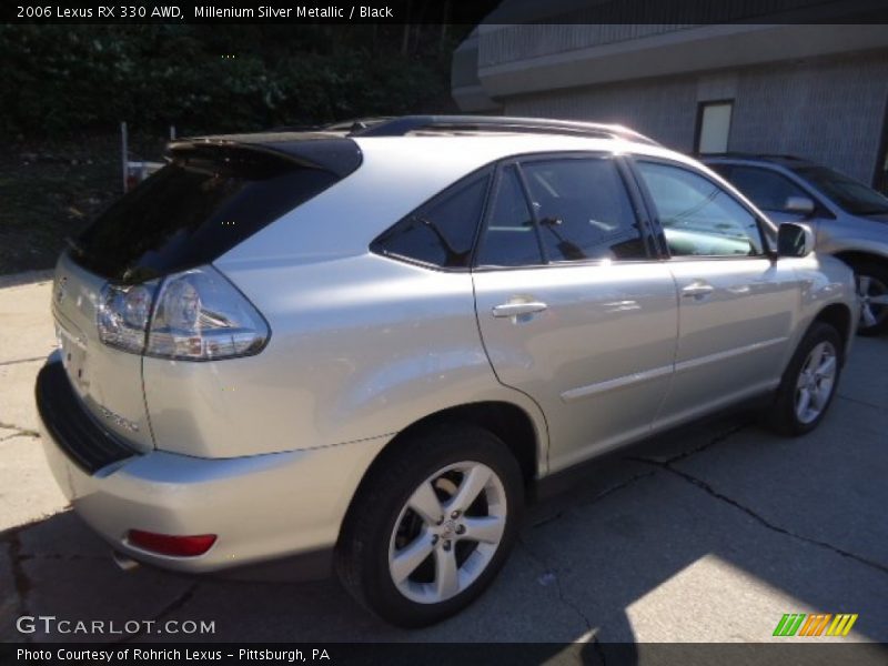 Millenium Silver Metallic / Black 2006 Lexus RX 330 AWD