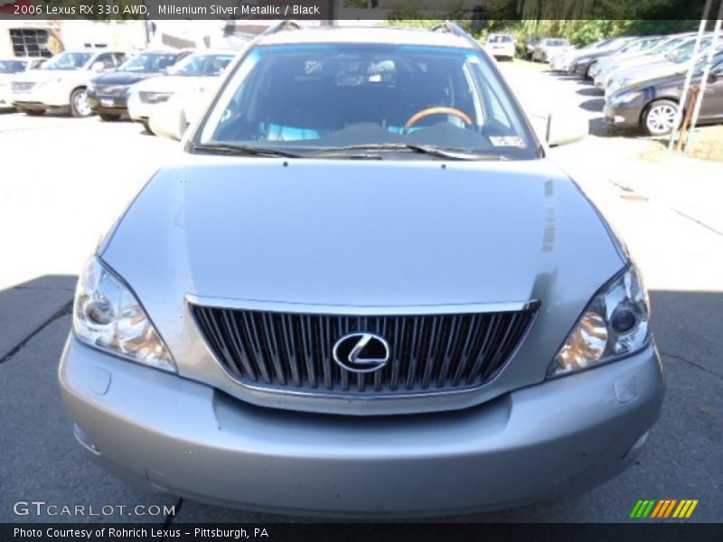 Millenium Silver Metallic / Black 2006 Lexus RX 330 AWD