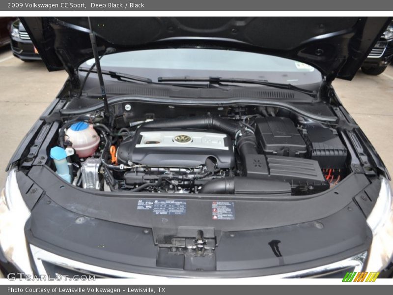 Deep Black / Black 2009 Volkswagen CC Sport