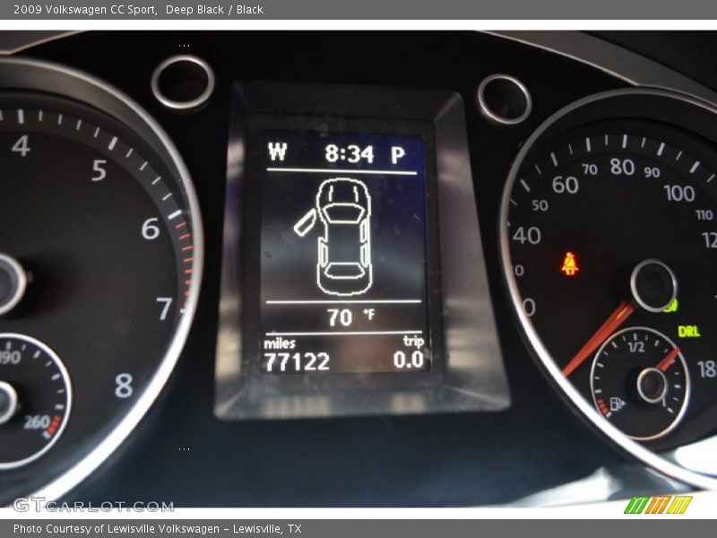Deep Black / Black 2009 Volkswagen CC Sport