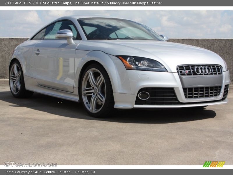 Front 3/4 View of 2010 TT S 2.0 TFSI quattro Coupe