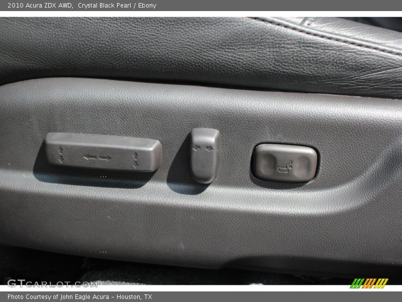 Controls of 2010 ZDX AWD