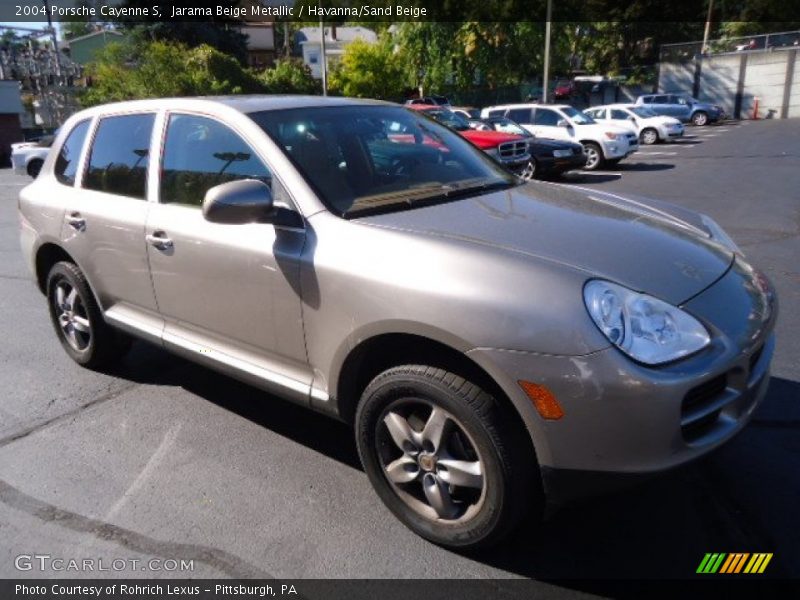 Jarama Beige Metallic / Havanna/Sand Beige 2004 Porsche Cayenne S