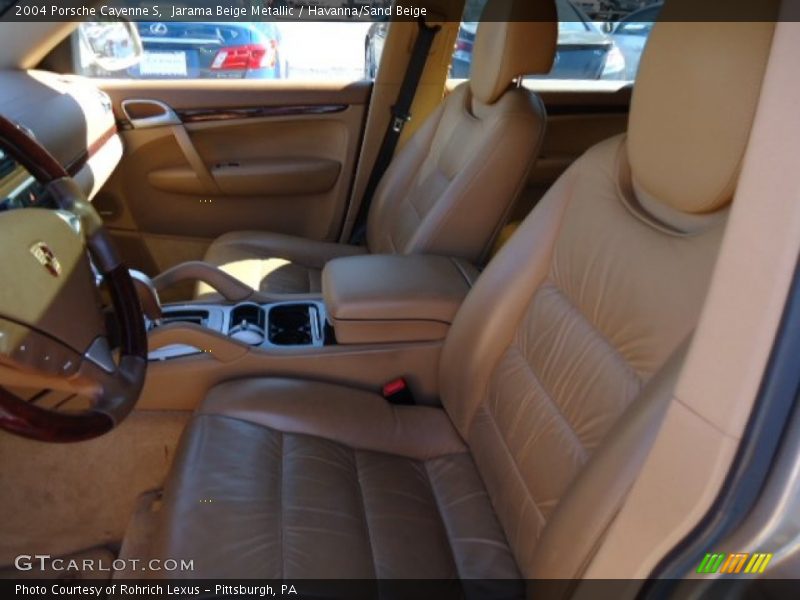 Jarama Beige Metallic / Havanna/Sand Beige 2004 Porsche Cayenne S