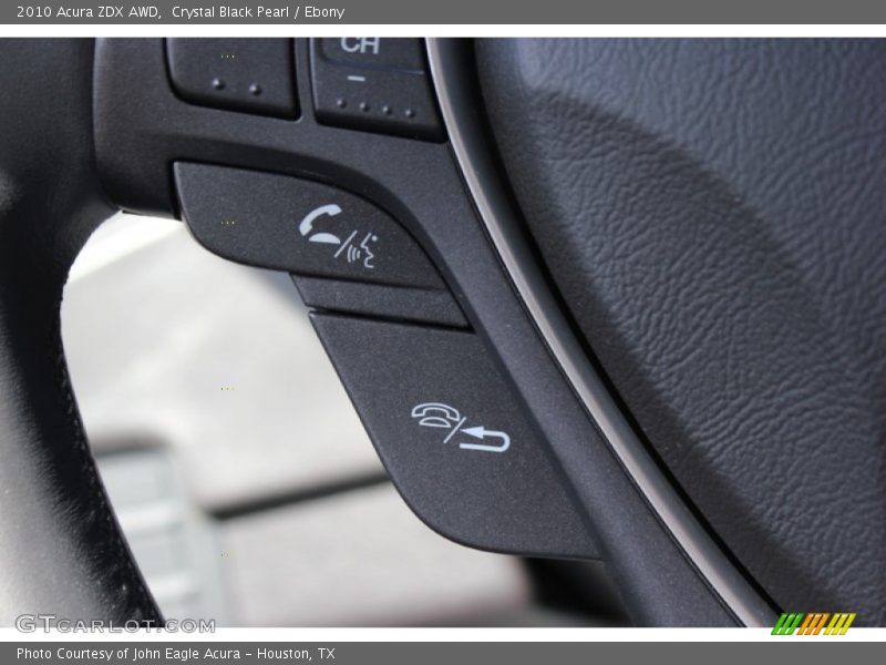 Controls of 2010 ZDX AWD