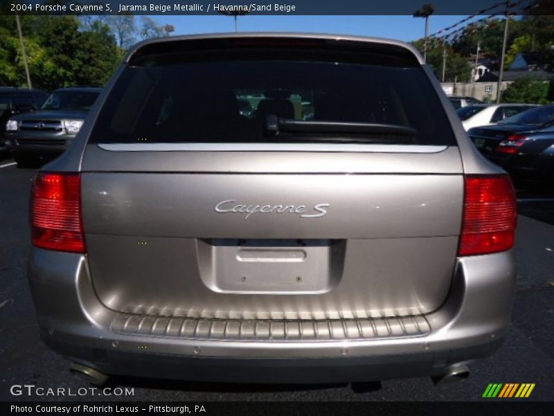 Jarama Beige Metallic / Havanna/Sand Beige 2004 Porsche Cayenne S