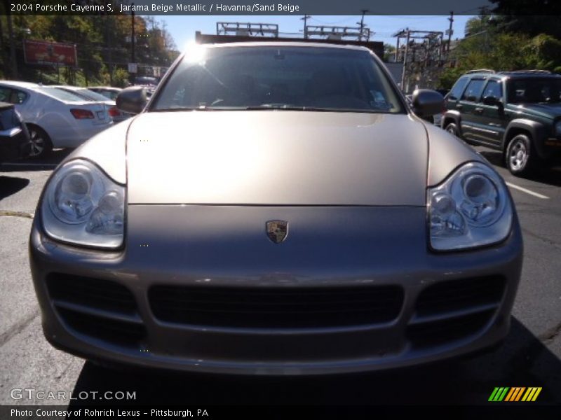 Jarama Beige Metallic / Havanna/Sand Beige 2004 Porsche Cayenne S