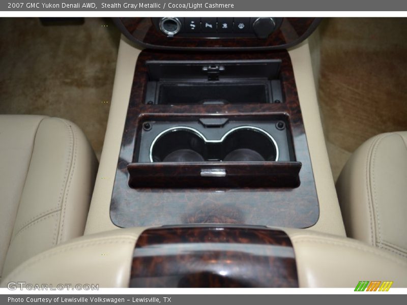 Stealth Gray Metallic / Cocoa/Light Cashmere 2007 GMC Yukon Denali AWD