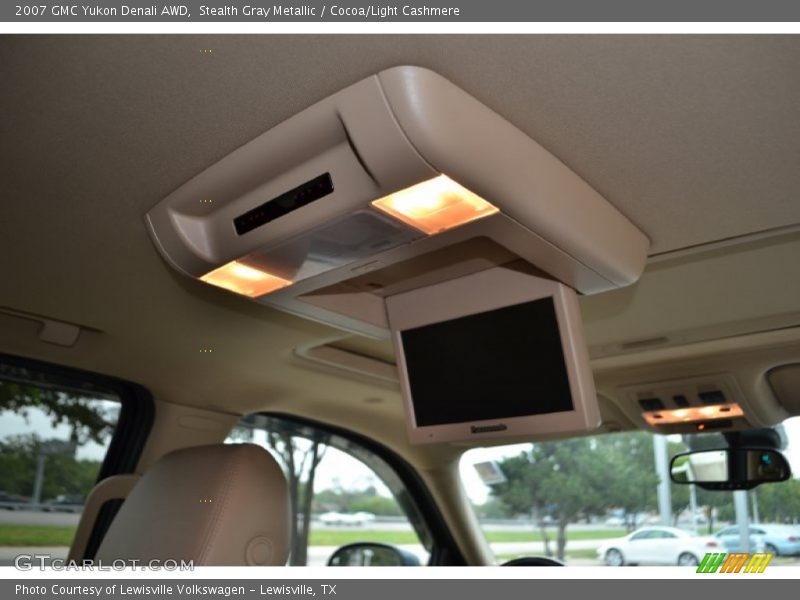 Stealth Gray Metallic / Cocoa/Light Cashmere 2007 GMC Yukon Denali AWD