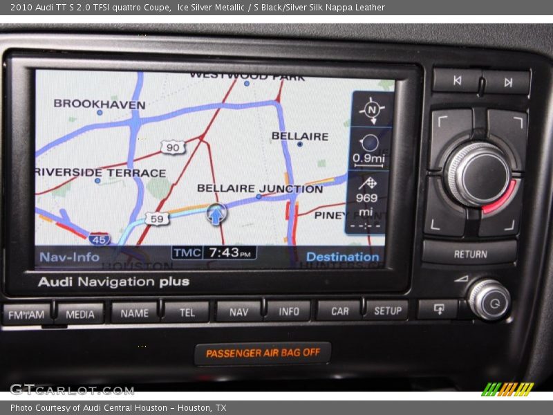 Navigation of 2010 TT S 2.0 TFSI quattro Coupe